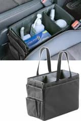 サンワダイレクト コンソールボックス 汎用 幅18cm 折りたたみ 取っ手付き 車内 トランク Mサイズ 200-CARBG002 | 収納ボックスts