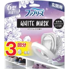 ファブリーズ 消臭芳香剤 玄関用 ホワイトムスクの香り 詰め替え入り本体ケース 7mL+詰め替え 7mL×2個 