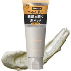 ピカレイ バーニッシュクレイパック 美容液泥パック 5種のクレイ配合 黒ずみ 毛穴ケア ツヤのある印象へ 角栓 ピーリング 花園の香り 80g 30