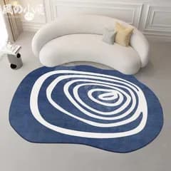 【数量限定】カーペット 敷物 北欧 120×180cm 140×200cm 幾何学模様 楕円 円形 おしゃれ ふわふわ インテリア 絨毯 じゅうたん 洗える 滑り止め付き マット ラグ シンプル