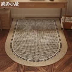 【数量限定】ラグ アーチ形 モダン おしゃれ かわいい インテリア 北欧 100cm x 160cm 100cm x 180cm 滑止 絨毯 マット カーペット