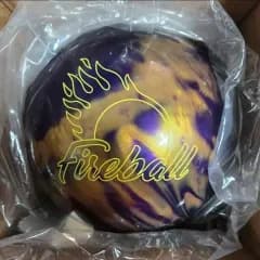 配送無料(※メルカリshop取引では対象外) 12 4 パウンド 公式球 エボナイト(EBONITE) パイイボール パープルゴールド 新品 ボーリング