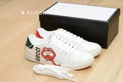 状態良 超新品  GUCCI グッチ スニーカー レディース
