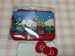 ハローキティ カードウォレット キーホルダー