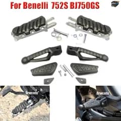 オートバイ用フロント/リアフットレスト/フットレストペダル（ベネリ752S BJ750GS用）フットペダルブラケット/ペダルサポート