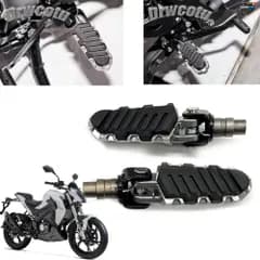 ベネリTNT150S、165、180Sモデル用オートバイフロント左右フットレスト/フットペグ/フットペダル