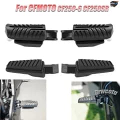 オートバイ用フロントリアセットフットレスト滑り止めペダルレストフットペグマウントキット（CFMOTO 250SR 300SR MY22 CF250-6 CF250SR SR