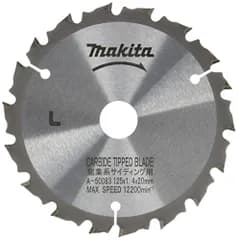 マキタ(Makita) チップソー 硬質窯業系サイディング用 外径125mm 刃数18T A-50083(カラー: シルバー)