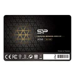 シリコンパワー 2TB SSD 3D NAND A58 パフォーマンスブースト SATA III 2.5インチ 7mm 内蔵SSD SP002TBSS3A58A25i 5e86a15e