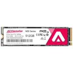 Acclamator N30 SSD 512GB NVMe M.2 2280 PCIe Gen 3.0×4 読込最大3200MB/秒 内蔵SSD 3D NAND TLC採用 SLCキャッシュ搭載 ノートパソコン/デスクトップに対応 メーカー3 1ac540f1