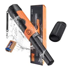 SUNPOW 金属探知機 高感度 防水 ハンディ 軽量 宝探し ゴールド検出器 ピンポインター機能付き 初心者向け 大人用 子供用 日本語説明書付き OT-MD12ys