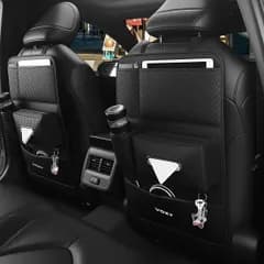 ヴォクシー 専用 シートバックポケット 後部座席用 ロッグサイズティッシュケース VOXY 90系 90 80系 80 70系 70 アクセサリー 便利 車 収納ポケット ドリンクホルダー 小物入れ 収納袋 汚れ防止 隙間 収納 多機能収納バッグ 取り付けts