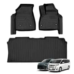 新型 ヴォクシー ノア 90系 フロアマット セカンドマット 車種専用設計 1&2列目 立体カーマット NOAH VOXY 90 専用 TPE素材 カーマット 滑り防止 耐汚れ 3Dフロアマット 取付簡単 カー用品 立体構造 耐摩擦 防水マット カスタムパts