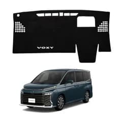 ZdeduoCar ダッシュボードマット トヨタ ヴォクシー 90系 HUD装着車専用 VOXY専用設計 UVカット 断熱フランネル ダッシュボードカバー 反射軽減 滑り止め仕様 ダッシュボード 保護マット 簡単取付 インテリア保護ts