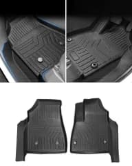 Cartist 新型 ヴォクシー ノア 90系 に適用 フロアマット 1列目用 立体カーマット 車用 3Dフロアマット インパネ一体型専用 立体構造 NOAH VOXY 90 2022年1月?現行 車種専用設計 防水 滑り防止 耐汚れ TPE素材 カスタムts