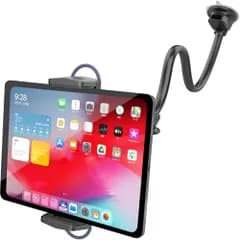 APPS2Car タブレットホルダー 車 アップグレード版 振動防止 360°回転 ロングアーム延長 強力吸盤でしっかり固定 4.7～13インチ対応 iPad/Android/Fireタブレット用ts