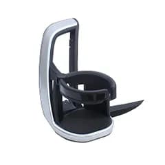 槌屋ヤック(Tsuchiya Yac) 車種専用品 トヨタ 90系 ノア ヴォクシー 専用 エアコン ドリンクホルダー 助手席用 ブラック・シルバー SY-NV13ts