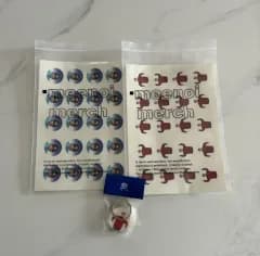 meenoi ㄱㄴ キーホルダー 新品 meenoi キーホルダー ステッカー まとめ