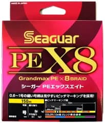 シーガー(Seaguar) ライン PEライン シーガー PE X8 釣り用PEライン 150m 0.4号 9.1lb(4.1kg) マルチ