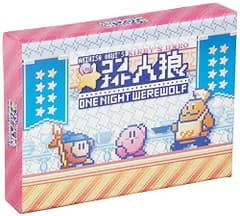エンスカイENSKY 星のカービィ ワンナイト人狼 One Night Werewolf 6.3×4.4cm 3~6人 カードゲーム 6才以上(サイズ: H 2.5 x W 1.7 inches / カラー: ピンク)
