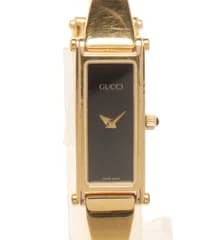 グッチ 腕時計 1500L クオーツ ブラック レディース GUCCI