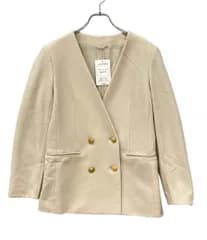 アナイ ダブルノーカラージャケット レディース SIZE 38 (M) ANAYI