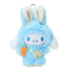 サンリオ(SANRIO) マスコットホルダー（ふっくらおみみのうさぎの会） シナモロール 対象年齢6才以上 631264 [シナモロール マスコットホルダー]
