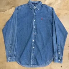 ポロラルフローレン デニム シャツ L