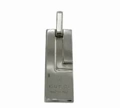 グッチ GUCCI Gモチーフ プレート ネックレストップ ネックレスヘッド SILVER 925 シルバー ブランド古着ベクトル 中古●▲260720