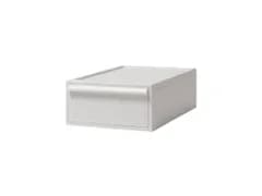ライクイット (like-it) 収納ボックス 約幅32×奥52×高16.2cm 日本製 クローゼットシステム 引出し S 単品 オールホワイト(不透明) CS-D1 累計販売数270万台突破ys