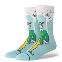 STANCE CASUAL BIG CITY ELF CREW ICEBLUE スタンスソックス