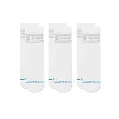STANCE CASUAL VITAL QUARTER 3 PACK White スタンスソックス３足セット