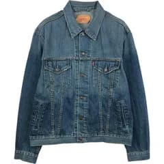 古着 00年代 リーバイス Levi's 70550-0439 ユーロモデル デニムジャケット Gジャン メンズL相当/eaa659539