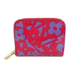 ルイ・ヴィトン(Louis Vuitton) スウィート・モノグラム ジッピーコインパース M90130 レディース ヴェルニ 小銭入れ・コインケース ピンク,パープル