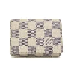 ルイ・ヴィトン(Louis Vuitton) ダミエアズール アンヴェロップ・カルト ドゥ ヴィジット N61746 ダミエアズール 名刺入れ オフホワイト