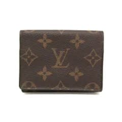 ルイ・ヴィトン(Louis Vuitton) モノグラム アンヴェロップ・カルト ドゥ ヴィジット M63801 モノグラム 名刺入れ モノグラム