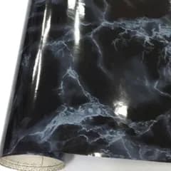 壁紙シール 貼る壁紙 大理石模様 ブラック HPS-4705-03 50cm×5m 壁紙