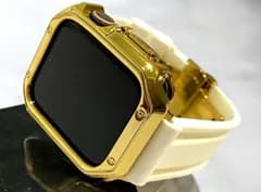 Apple WatchフレームカバーTPUケースand ラバーベルトカスタムバンドセット 38.40.41.42.44.45.49ultra ウルトラ 106