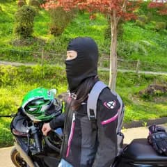 夏用 UVカット バラクラバ　冷感 マスク ヘルメットインナー フェイスカバー
