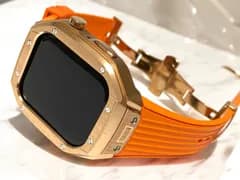 アップルウォッチ改良版新作カバーケースApple Watchラバーベルトカスタム114