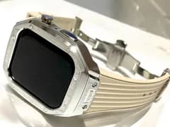 アップルウォッチ改良版新作カバーケースApple Watchラバーベルトカスタム116