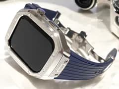 アップルウォッチ改良版新作カバーケースApple Watchラバーベルトカスタム120