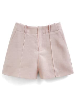 センターピンタックショートパンツ