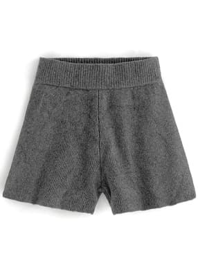 ニットショートパンツ