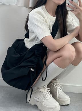 サイドドロストナイロンバッグ