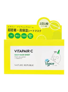NATUREREPUBLIC ビタペアCデイリーシートマスク