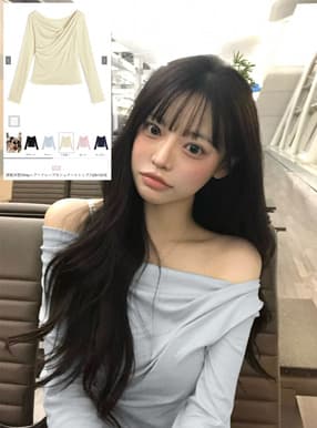 接触冷感3Wayシアードレープカシュクールトップス