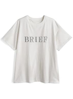 箔ロゴTシャツ