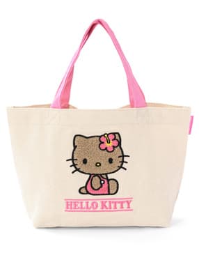 サンリオキャラクターズ　日焼けハローキティキャンバスサガラミニトートバッグ