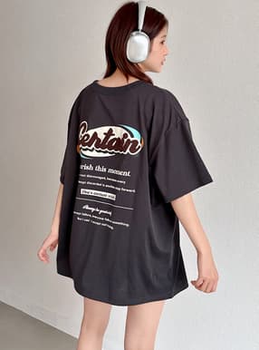 ロゴサガラ刺繍Tシャツ